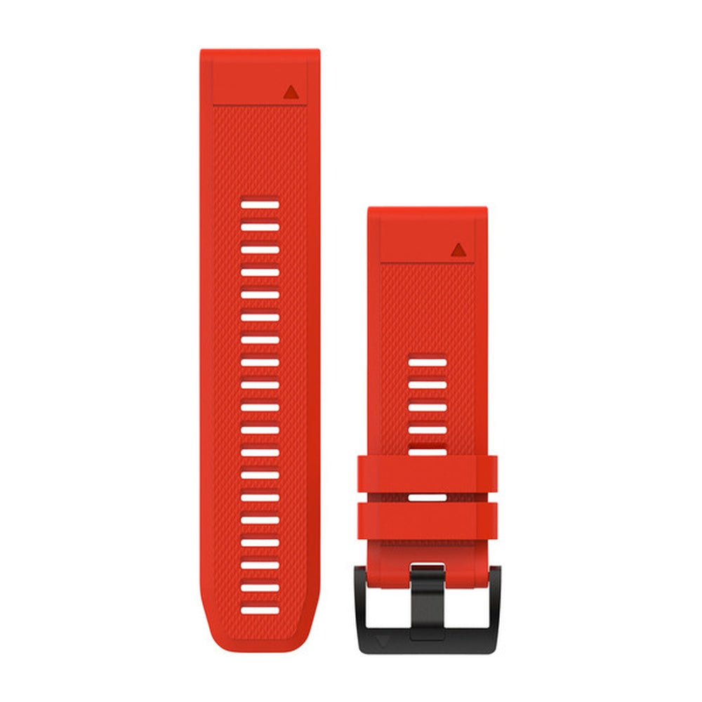 Garmin QuickFit 26 Watch Band - Silicone Flame Red