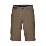 Fox Racing Men's Ranger Lite Shorts in Dirt color with belt and professional studio lighting