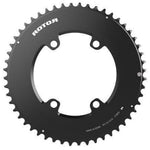 Rotor Round Ring AXS BCD110X4 R50T outer chainring in matte black finish