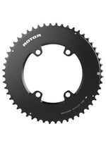 Rotor Round Ring AXS BCD110X4 R50T outer chainring in matte black finish