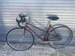 1978 SUTEKI mixte road bike side profile showing steel step-through frame