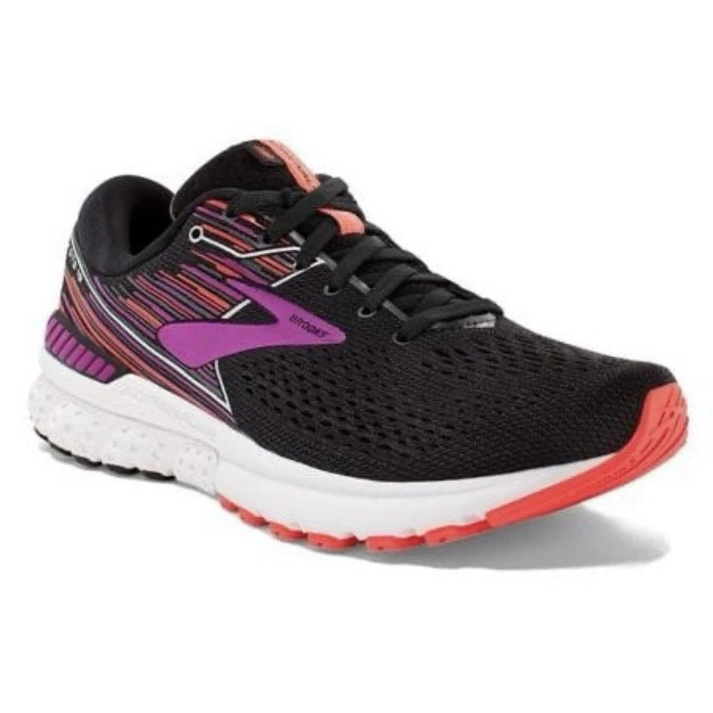 Brooks Adrenaline GTS 19 Women's Black Purple Coral  7