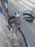 SUTEKI bike drop handlebars and down-tube shifter cockpit view