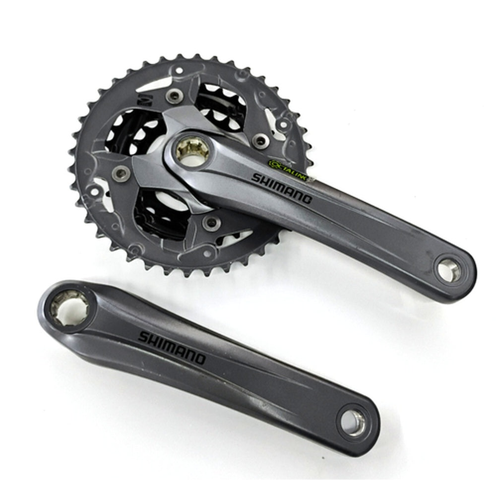 Shimano Crankset Chainwheel FC-M4000, FOR REAR 9-SPEED, OCTALINK, 17