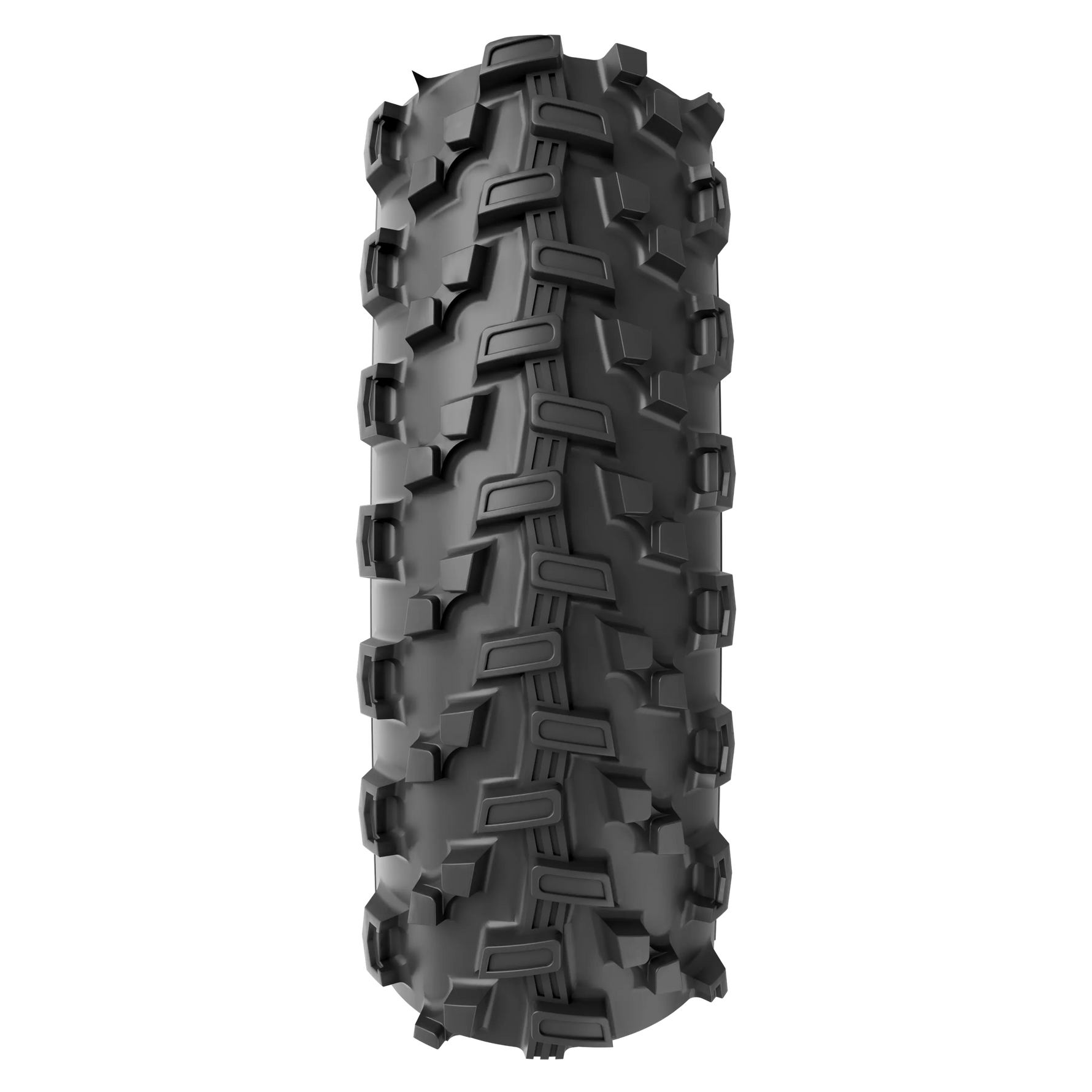 Vittoria Saguaro mountain bike tire with aggressive knobby tread pattern in black