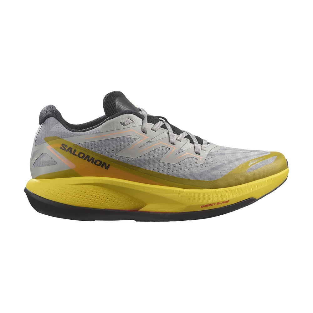 Salomon Phantasm 2 Men's running shoe in grey and yellow colorway