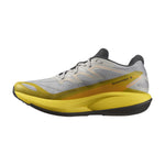 Salomon Phantasm 2 men's running shoe in grey, yellow and black colorway