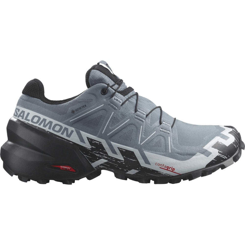 Salomon Speedcross GTX 6 women's trail running shoe in grey and black colorway
