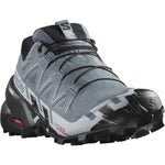 Salomon Speedcross GTX trail running shoe in gray and black colorway
