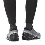 Salomon Speedcross GTX trail running shoes in grey and black colorway