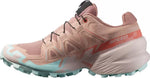 Salomon Speedcross 6 women's trail running shoe in dusty rose colorway