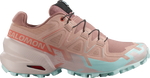Salomon Speedcross 6 women's trail running shoe in dusty rose colorway