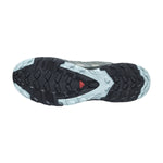 Salomon XA Pro 3D V8 GTX trail running shoe sole bottom view showing tread pattern