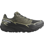 Salomon Thundercross GTX men's trail running shoe in olive night colorway