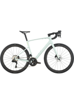 Scott Addict 30 road bike in frozen green with drop handlebars and disc brakes