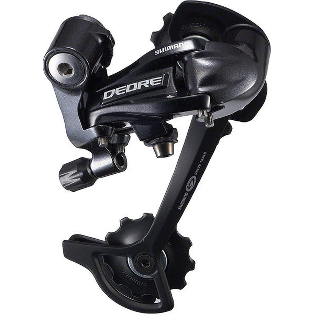 Shimano Deore RD-M591-L black rear derailleur with SGS 9-speed top-normal design