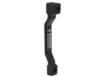 Shimano SM-MA-F180P/P2 disc brake mount adapter in matte black finish