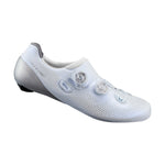 Shimano S-SPHYRE RC901 cycling shoes in white with dual BOA dials