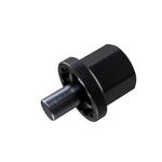 Black Shimano TL-LR021 lock ring tool with cylindrical body and protruding shaft