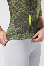 Gobik CX Pro 4.0 cycling jersey in Joint colorway with geometric pattern