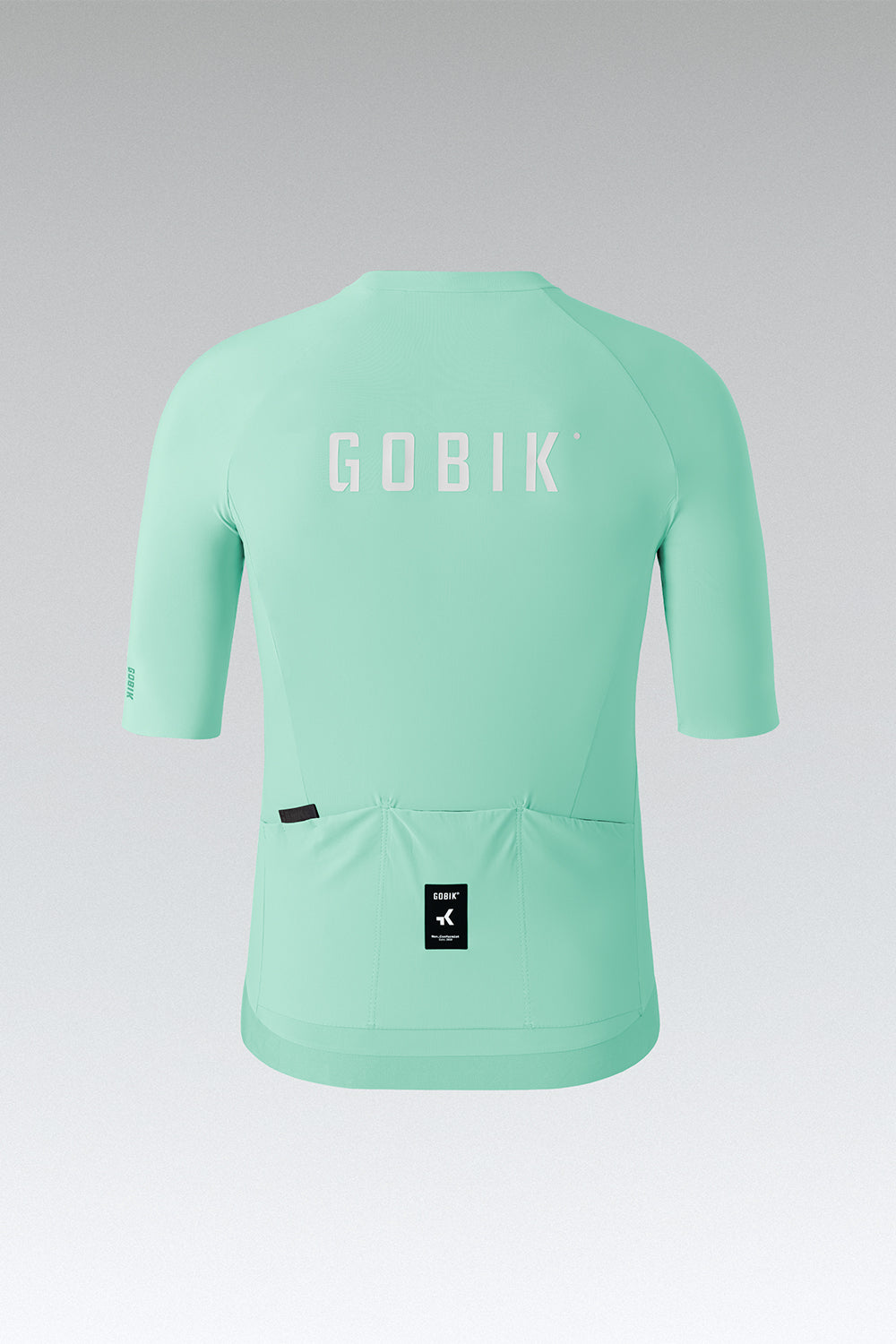 Gobik CX Solid short sleeve cycling jersey in mint green Onsen colorway