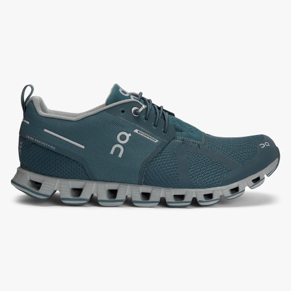 On Cloudventure Waterproof Running Shoes Women's - Storm/Lunar
