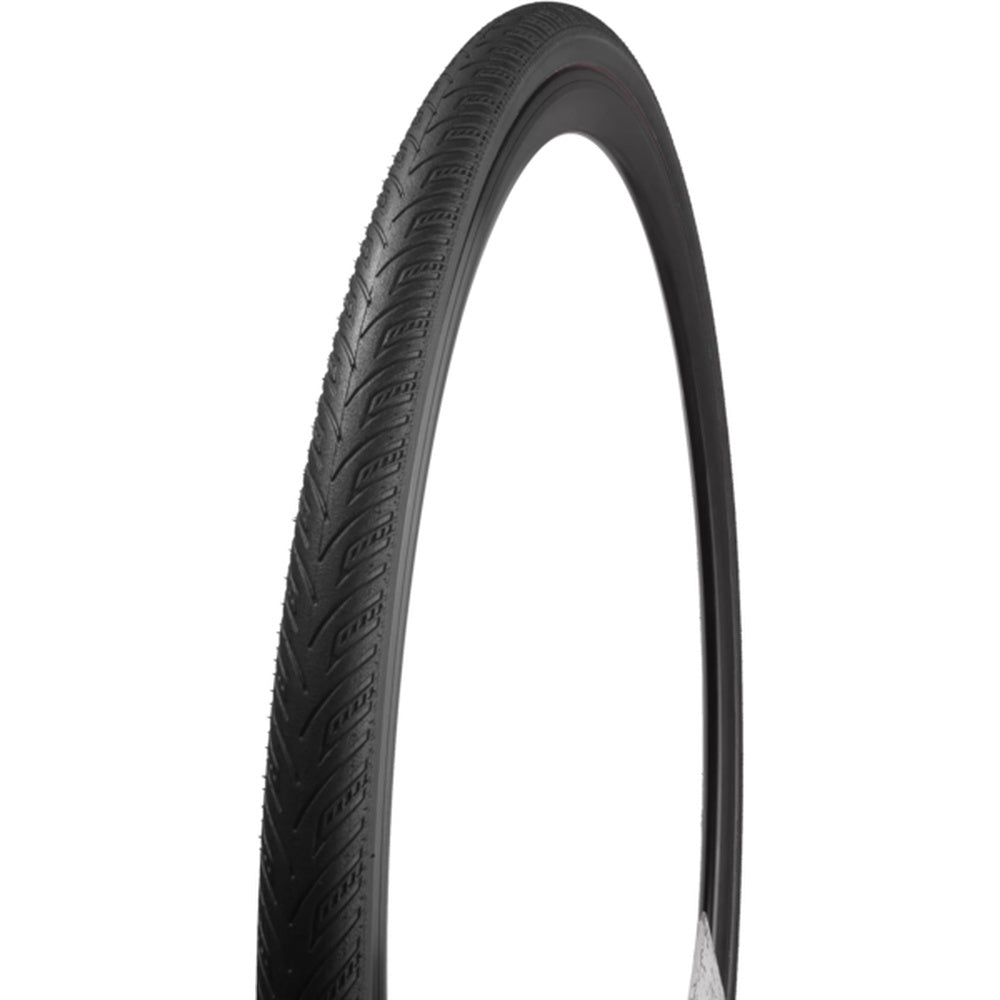 Specialized All Condition Armadillo black road bike tire with tread pattern