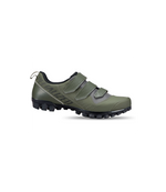 Specialized Recon 1.0 mountain bike shoes in oak green with velcro straps