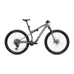 Specialized S-Works Epic full suspension mountain bike in metallic gray finish