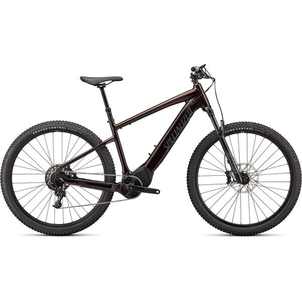 Specialized Turbo Tero 5.0 electric mountain bike in Red Onyx and Smoke colorway
