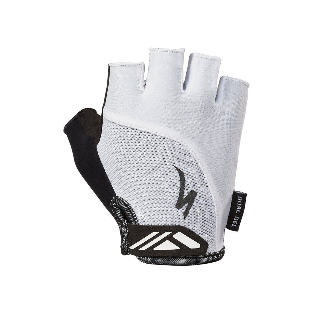 Specialized Women's Body Geometry Dual-Gel Gloves White Small