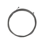 Sunlite stainless steel bicycle gear cable coiled in circular shape with end caps
