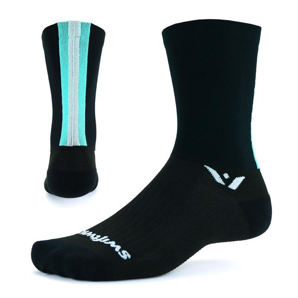 Swiftwick Vision Six Socks - Euro Black