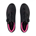 Fizik Tempo Overcurve R5 cycling shoes in black with pink fluo accents