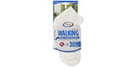 Thorlos Walking Foot Protection unisex white micro mini socks in retail packaging