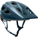 Fox Racing Mainframe Trvrs mountain bike helmet in slate blue with ventilation