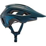 Fox Racing Mainframe Trvrs mountain bike helmet in slate blue with Fox logo