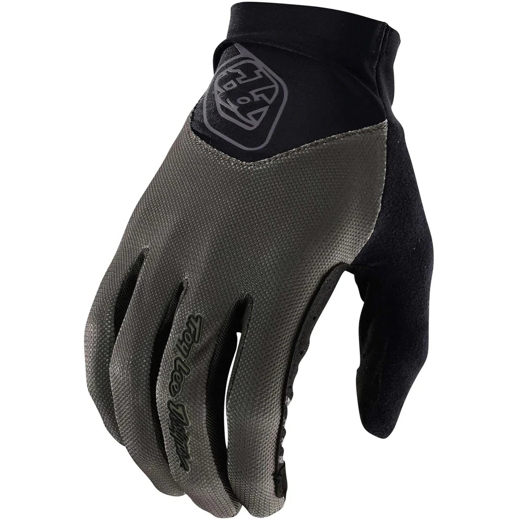 Troy Lee Designs ACE 2.0 cycling glove in gray and black colorway