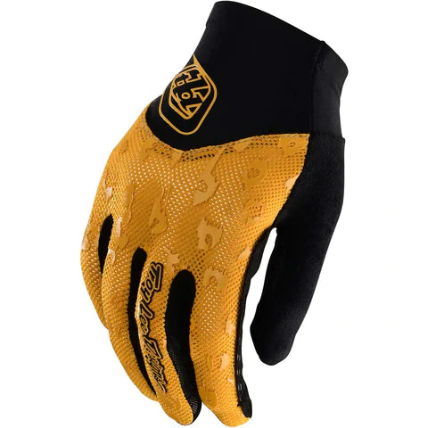 Troy Lee Designs ACE 2.0 cycling glove in tangelo orange and black