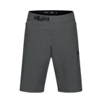 Fox Racing Men's Ranger Shorts with Liner in Dark Shadow gray color with belt