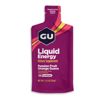 GU Liquid Energy Passion Fruit Orange Guava flavor energy gel packet