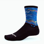 Swiftwick Vision Six Socks - Impression Electric