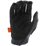 Troy Lee Designs Gambit Gloves in Tarmac gray color showing palm grip detail