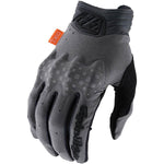 Troy Lee Designs Gambit Gloves in Tarmac gray colorway with black palm and Troy Lee logo
