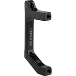 TRP FF2-F160 front flat mount to post mount disc brake caliper adapter in black