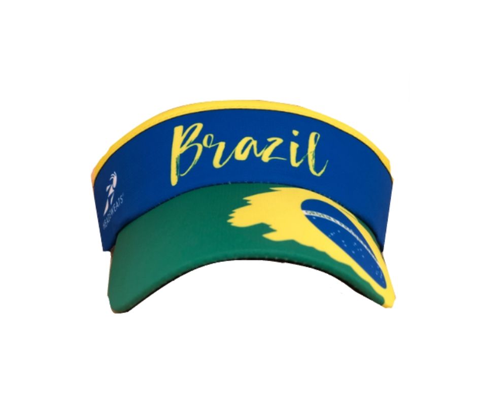 Headsweats Visor  Brazil