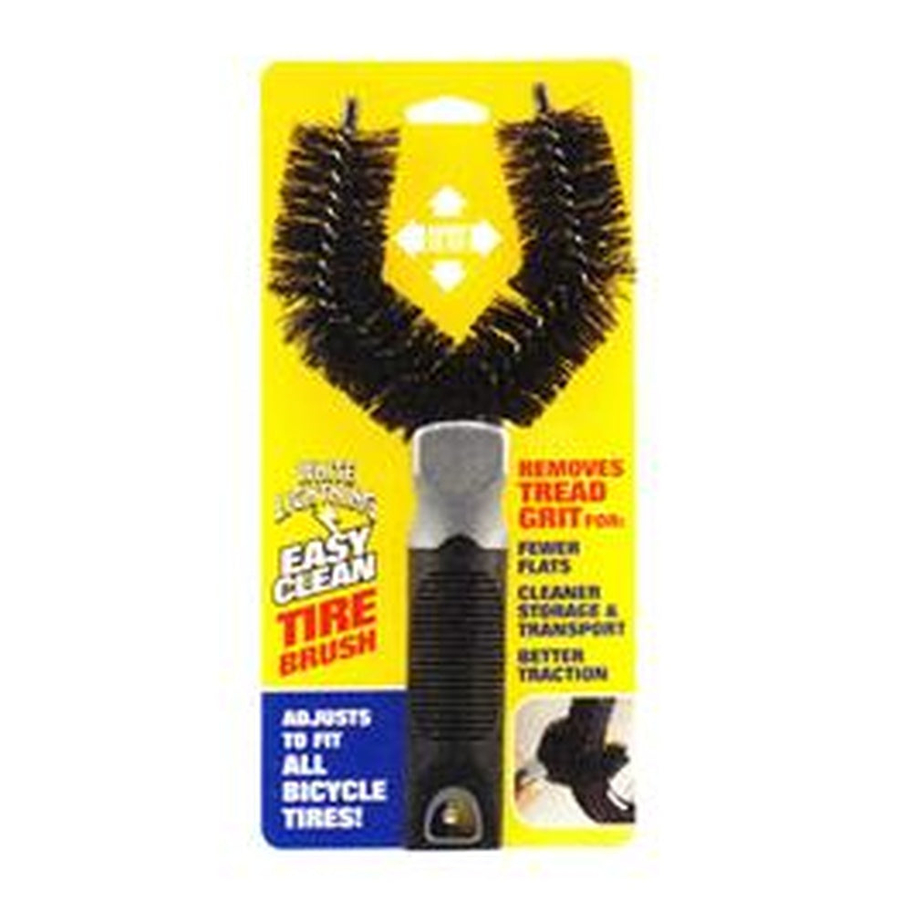 White Lightning Easy Clean Tire Brush