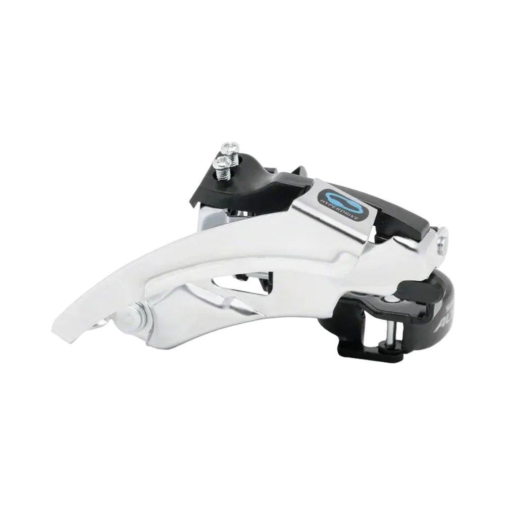 FRONT DERAILLEUR, FD-M310, TOP-SWING, DUAL-PULL, BAND-TYPE 34.9MM (W/31.8 & 28.6MM ADAPTER), FOR 42/48T, CS-ANGLE: 66-69, CL: 47.5/50MM