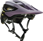 Fox Racing Speedframe Pro mountain bike helmet in dark purple and black colorway