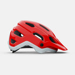 Red and white Giro SOURCE MIPS mountain bike helmet with ventilation holes